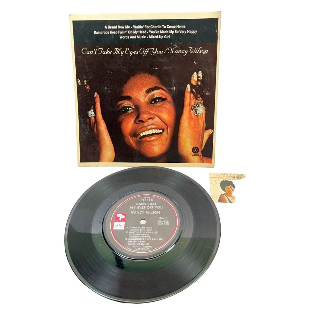 Nancy Wilson Can't Take My Eyes Off of You Compact 33 Jukebox EP Capitol SU-429
